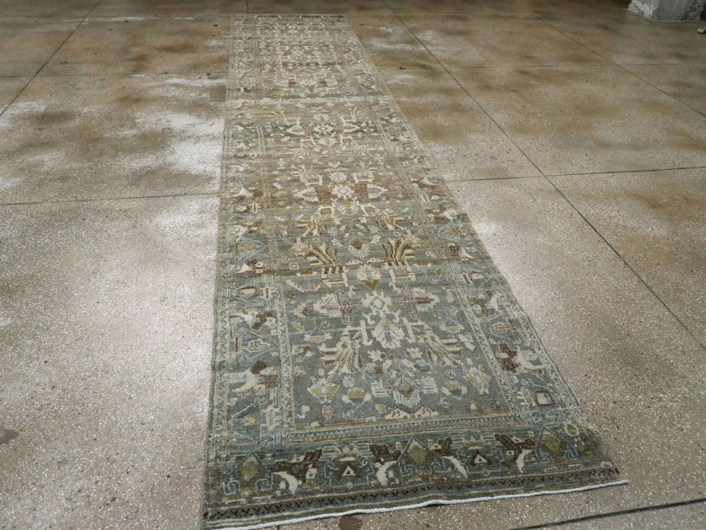 Vintage Persian Malayer Runner, No.21773 - Gsblank