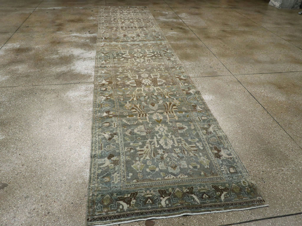 Vintage Persian Malayer Runner, No.21773 - Gsblank