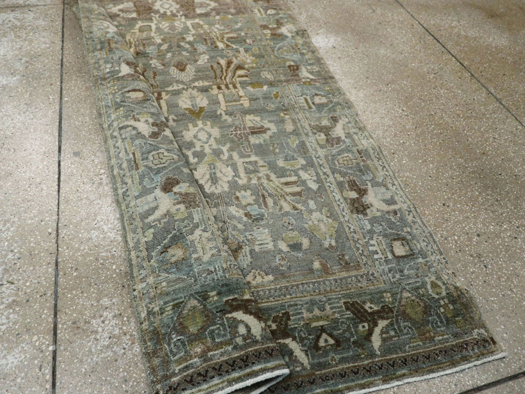Vintage Persian Malayer Runner, No.21773 - Gsblank