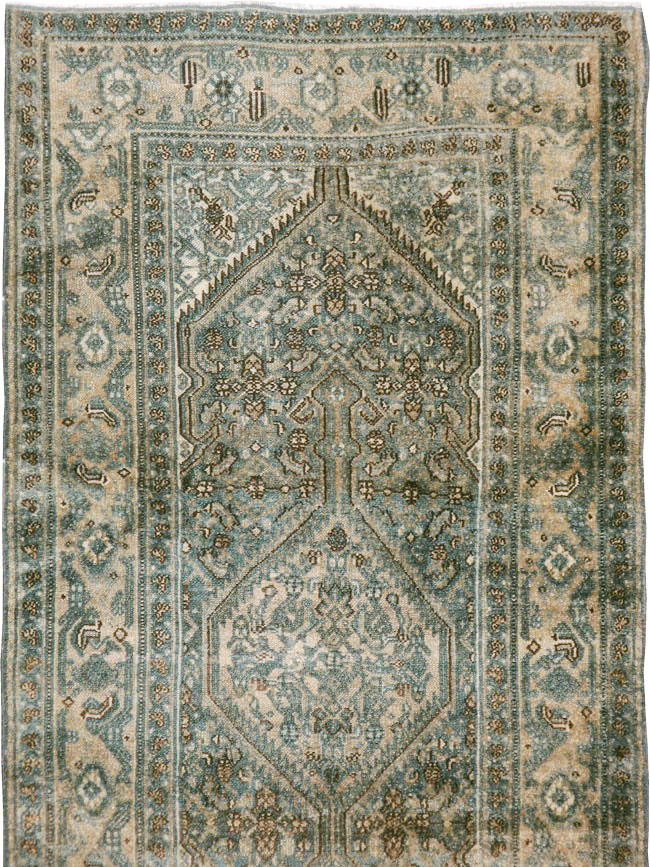 Antique Persian Bibikabad Long Runner, No.21795 - Gsblank