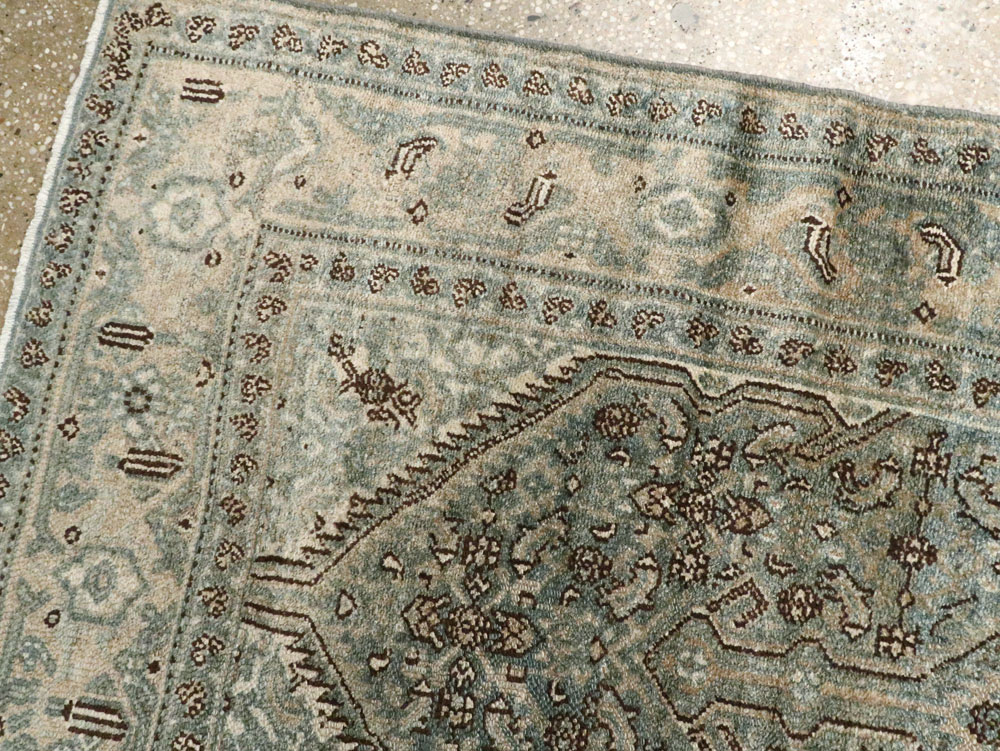 Antique Persian Bibikabad Long Runner, No.21795 - Gsblank