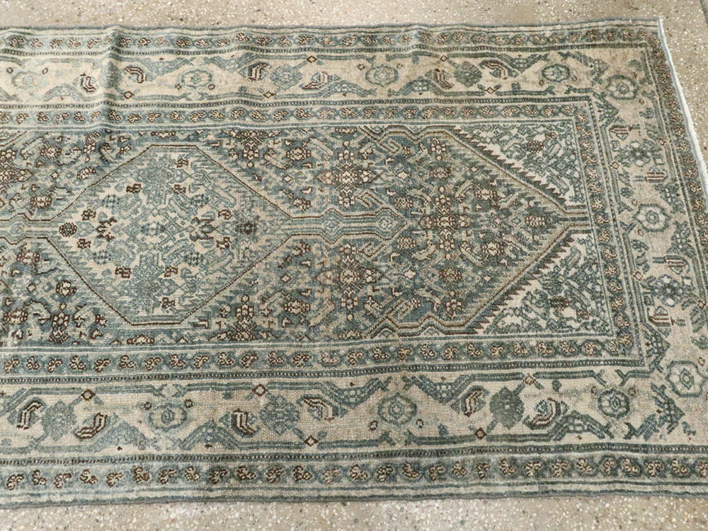 Antique Persian Bibikabad Long Runner, No.21795 - Gsblank