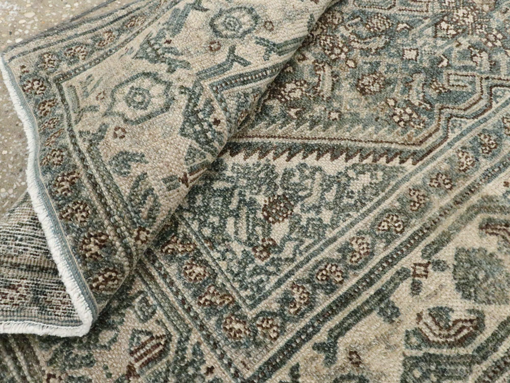 Antique Persian Bibikabad Long Runner, No.21795 - Gsblank