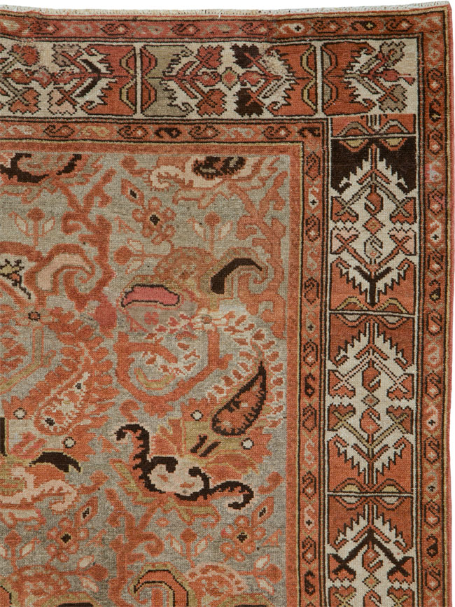 Vintage Persian Malayer Rug, No.21806 - Gsblank
