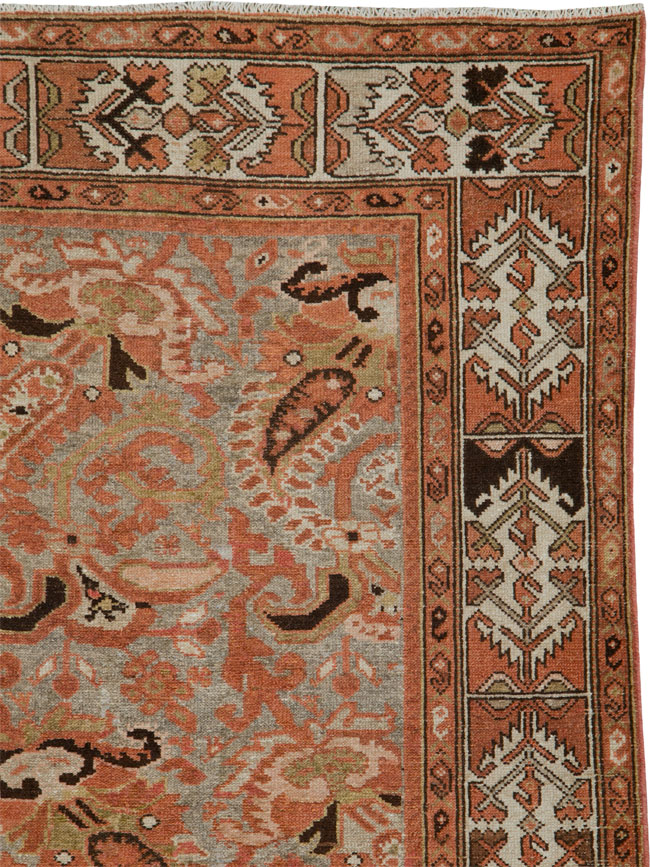 Vintage Persian Malayer Rug, No.21806 - Gsblank