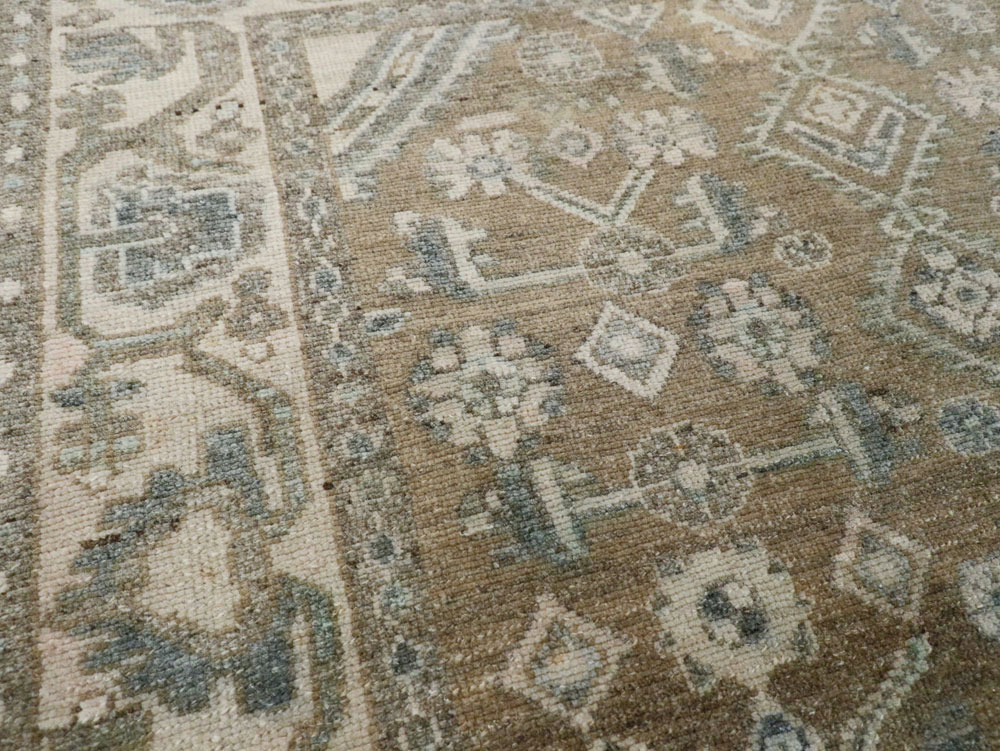 Vintage Persian Malayer Square Rug, No.21807 - Gsblank