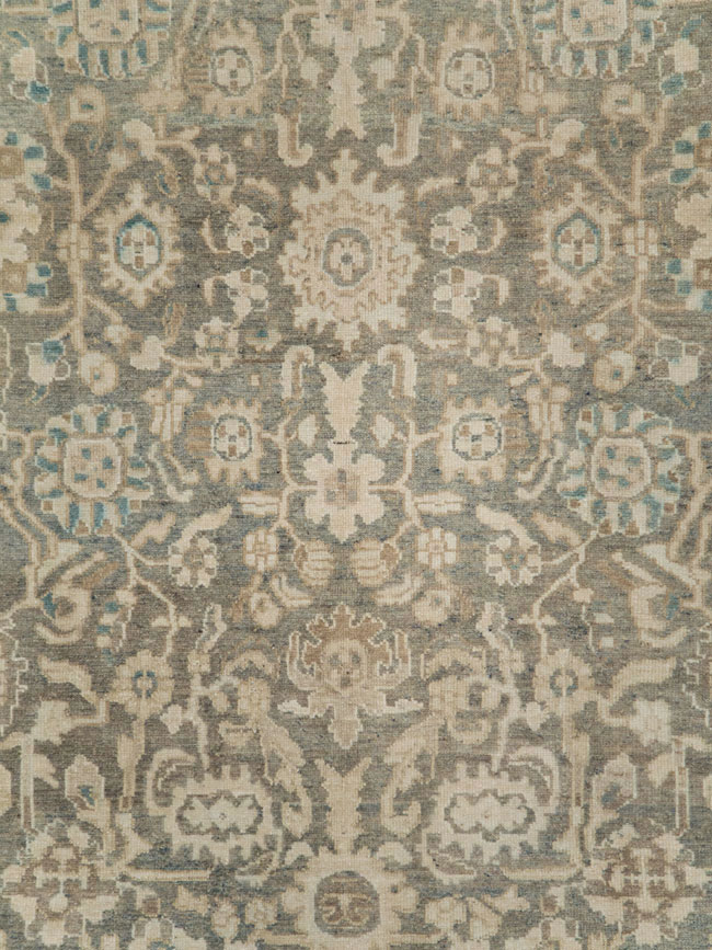 Vintage Persian Malayer Gallery Carpet, No.21810 - Gsblank