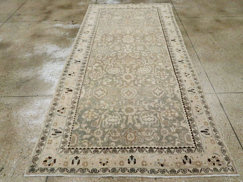 Vintage Persian Malayer Gallery Carpet, No.21810 - Gsblank