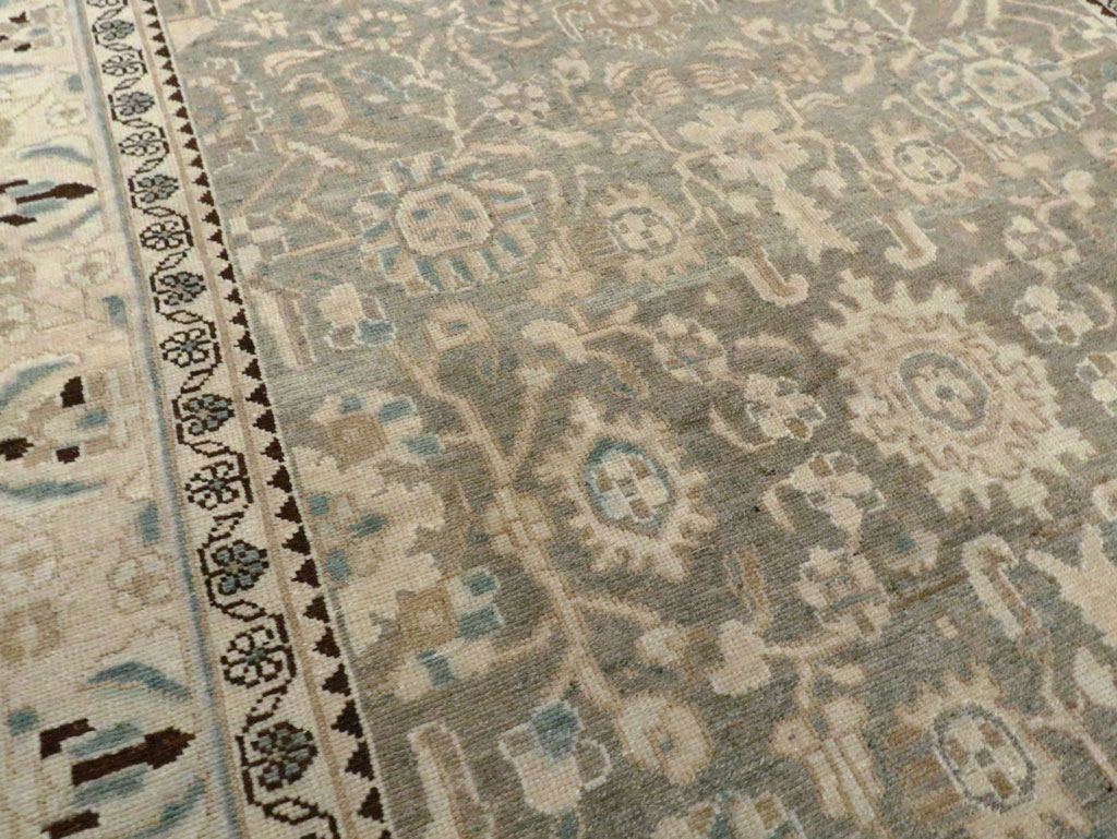 Vintage Persian Malayer Gallery Carpet, No.21810 - Gsblank