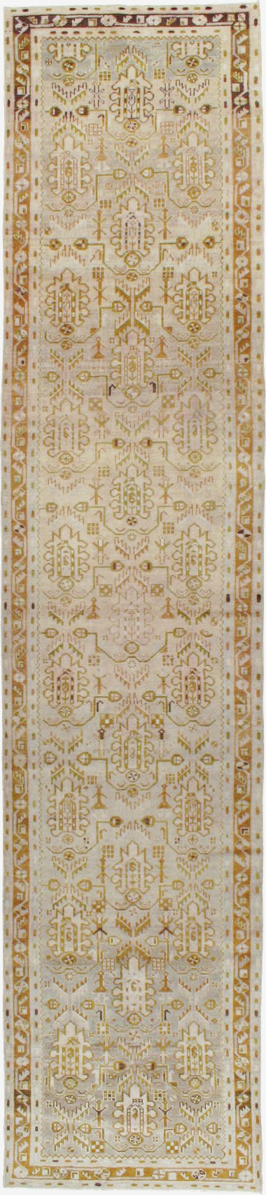 Vintage Persian Malayer Runner, No.21811 - Gsblank