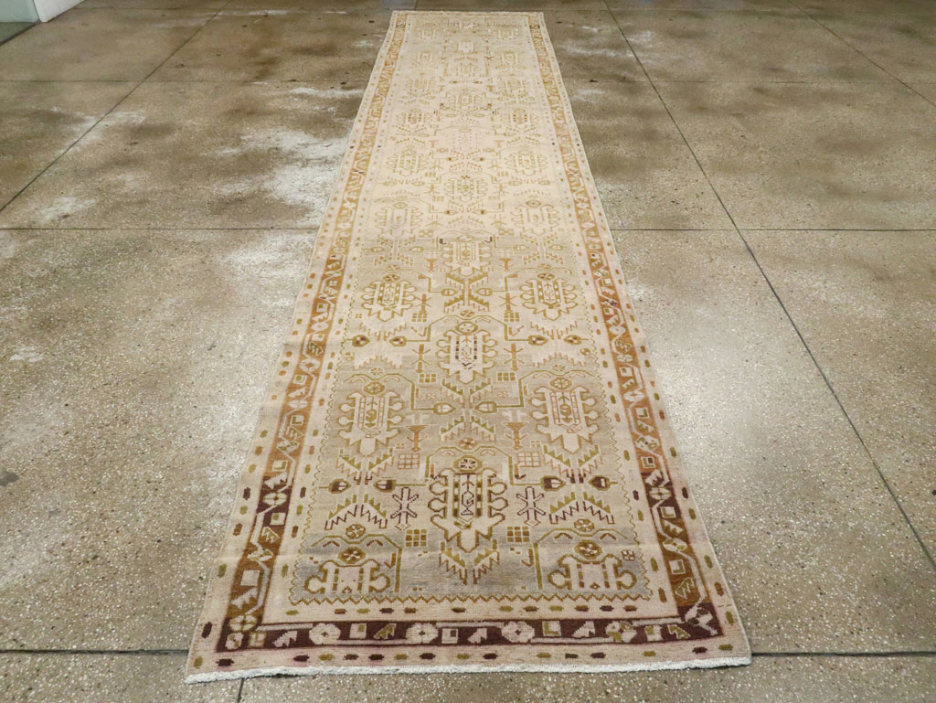 Vintage Persian Malayer Runner, No.21811 - Gsblank
