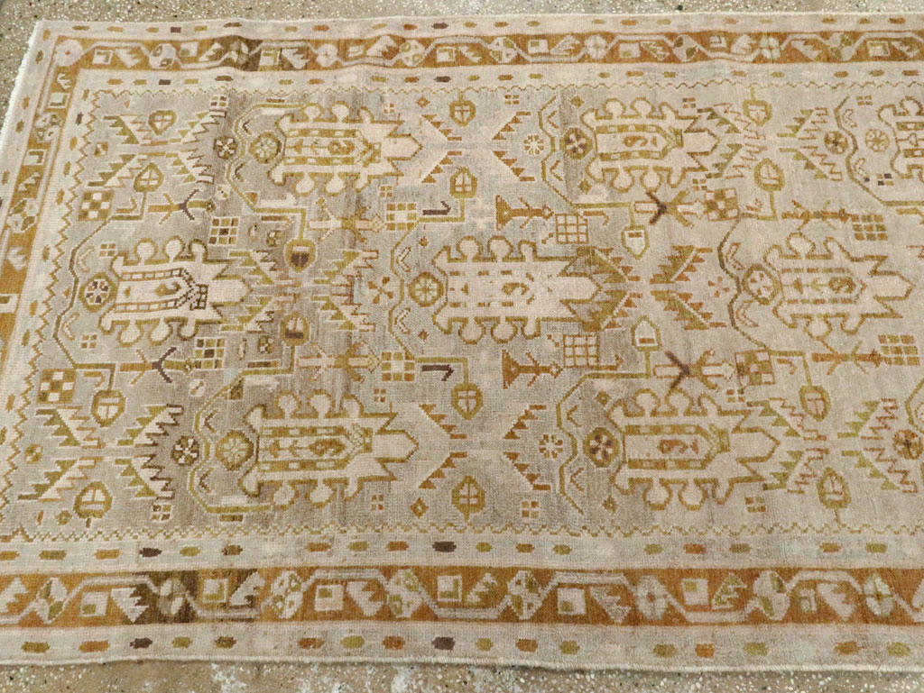 Vintage Persian Malayer Runner, No.21811 - Gsblank
