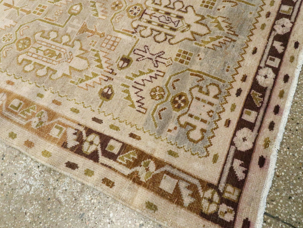 Vintage Persian Malayer Runner, No.21811 - Gsblank