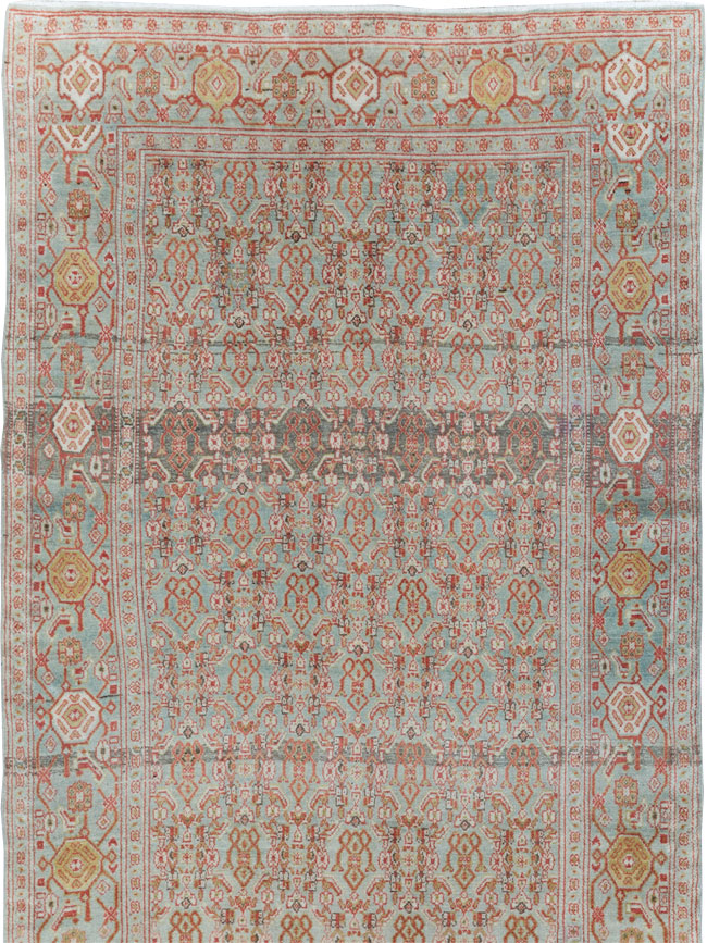 Vintage Persian Senneh Rug, No.21817 - Gsblank