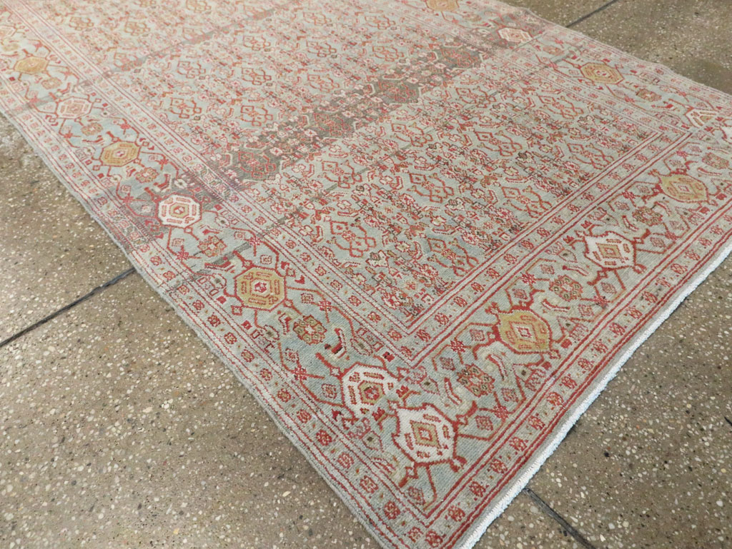 Vintage Persian Senneh Rug, No.21817 - Gsblank