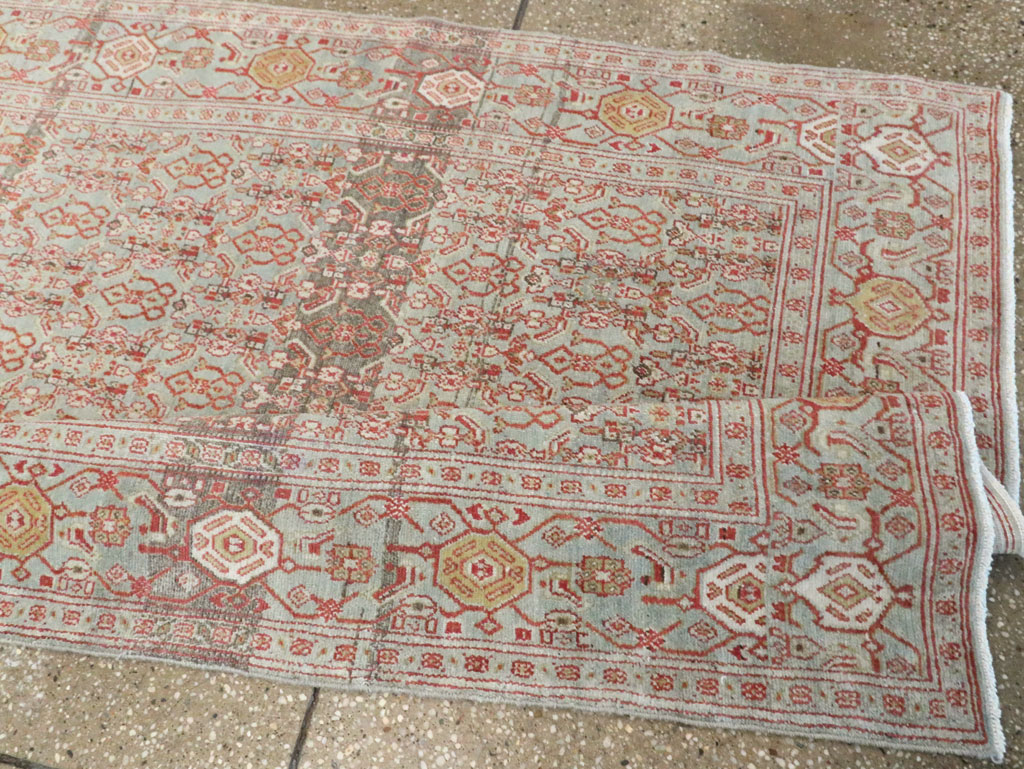 Vintage Persian Senneh Rug, No.21817 - Gsblank