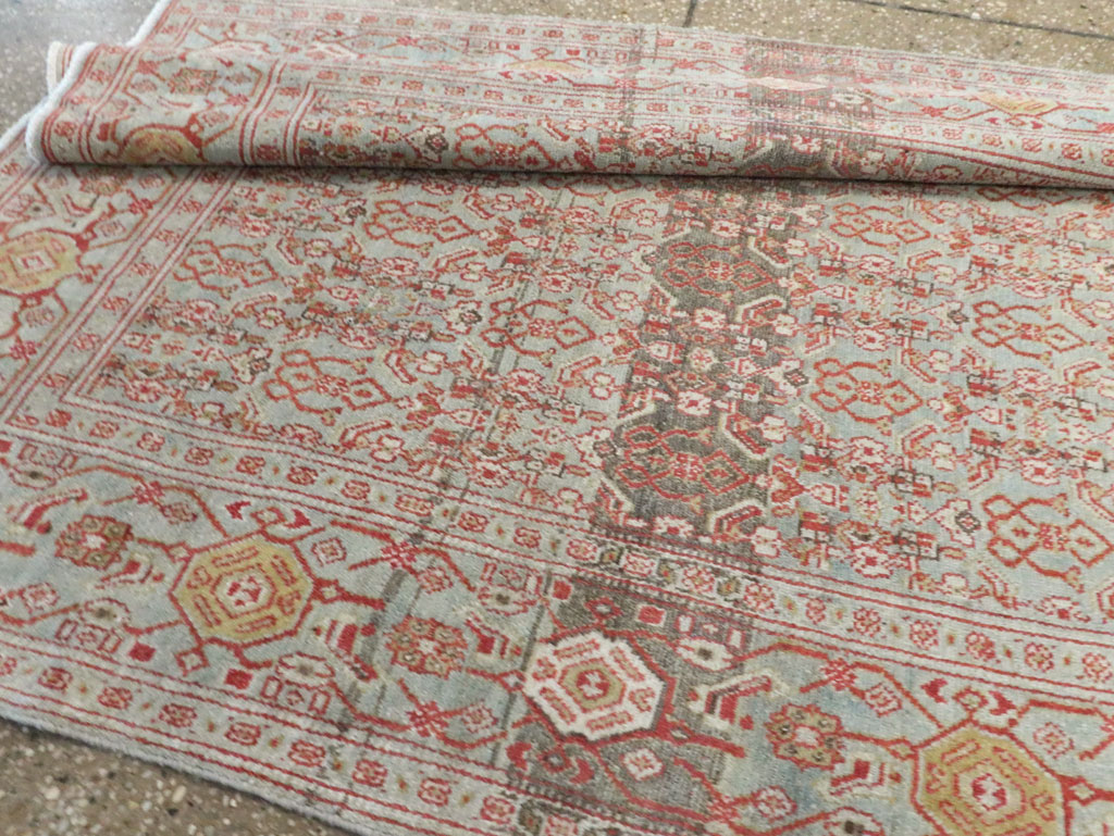 Vintage Persian Senneh Rug, No.21817 - Gsblank