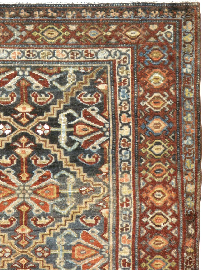 Vintage Persian Malayer Rug, No.21822 - Gsblank
