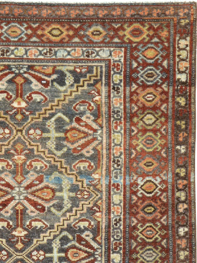 Vintage Persian Malayer Rug, No.21822 - Gsblank