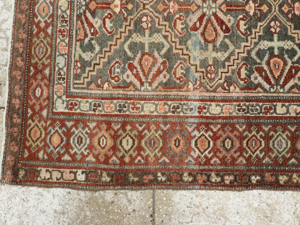 Vintage Persian Malayer Rug, No.21822 - Gsblank