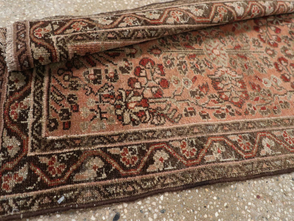 Antique Persian Malayer Throw Rug, No.21823 - Gsblank