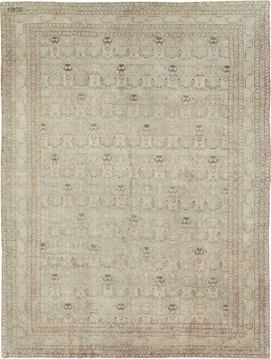 Antique Persian Tabriz Carpet, No.21830 - Gsblank