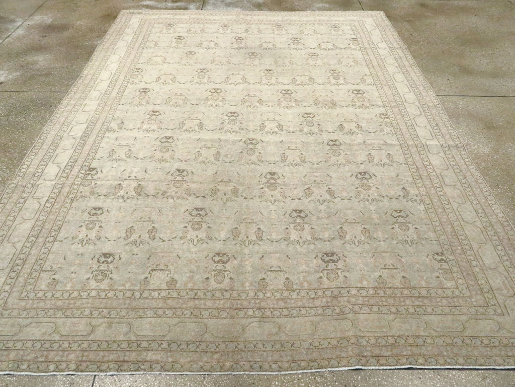 Antique Persian Tabriz Carpet, No.21830 - Gsblank