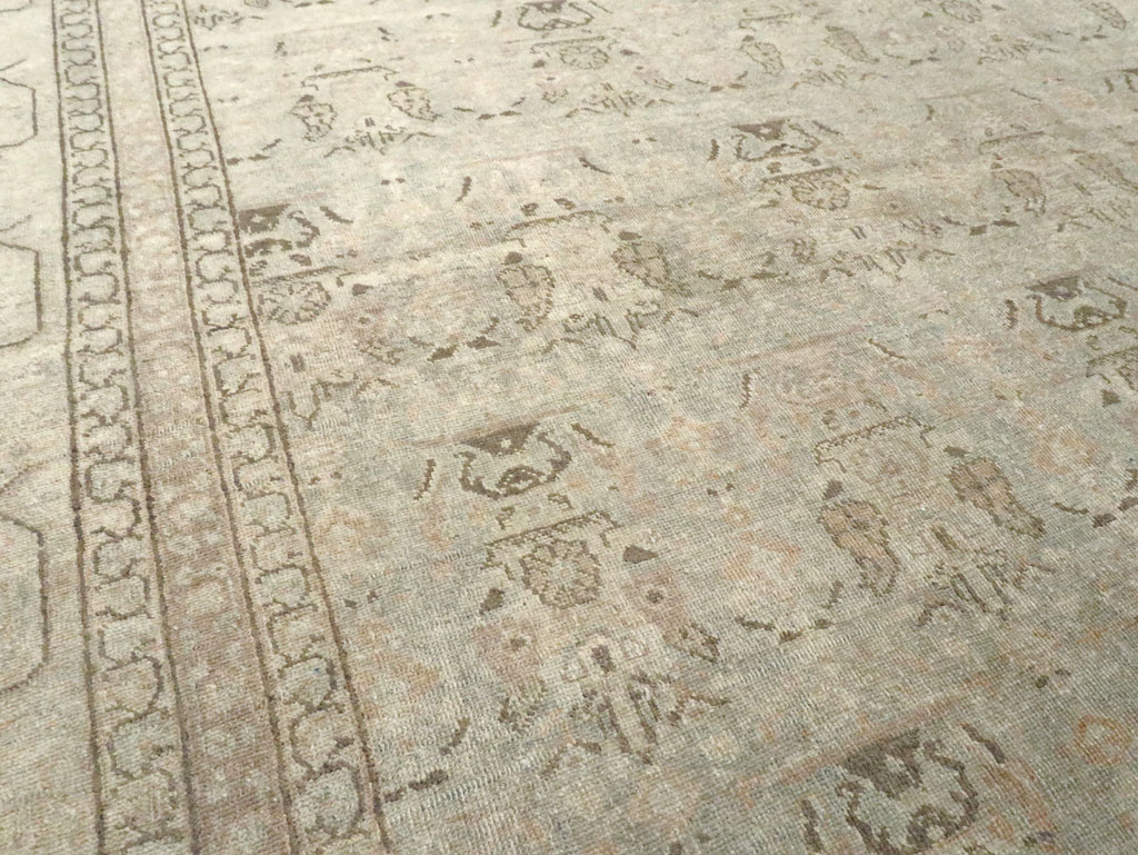 Antique Persian Tabriz Carpet, No.21830 - Gsblank