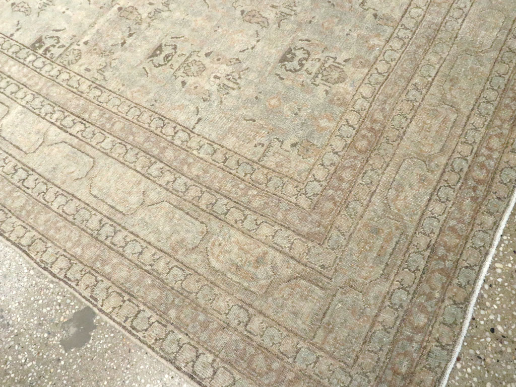 Antique Persian Tabriz Carpet, No.21830 - Gsblank