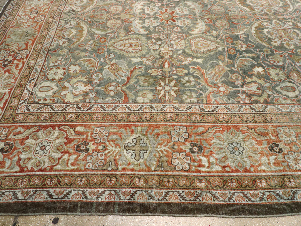 Antique Persian Mahal Carpet, No.21836 - Gsblank