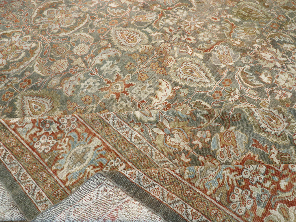 Antique Persian Mahal Carpet, No.21836 - Gsblank