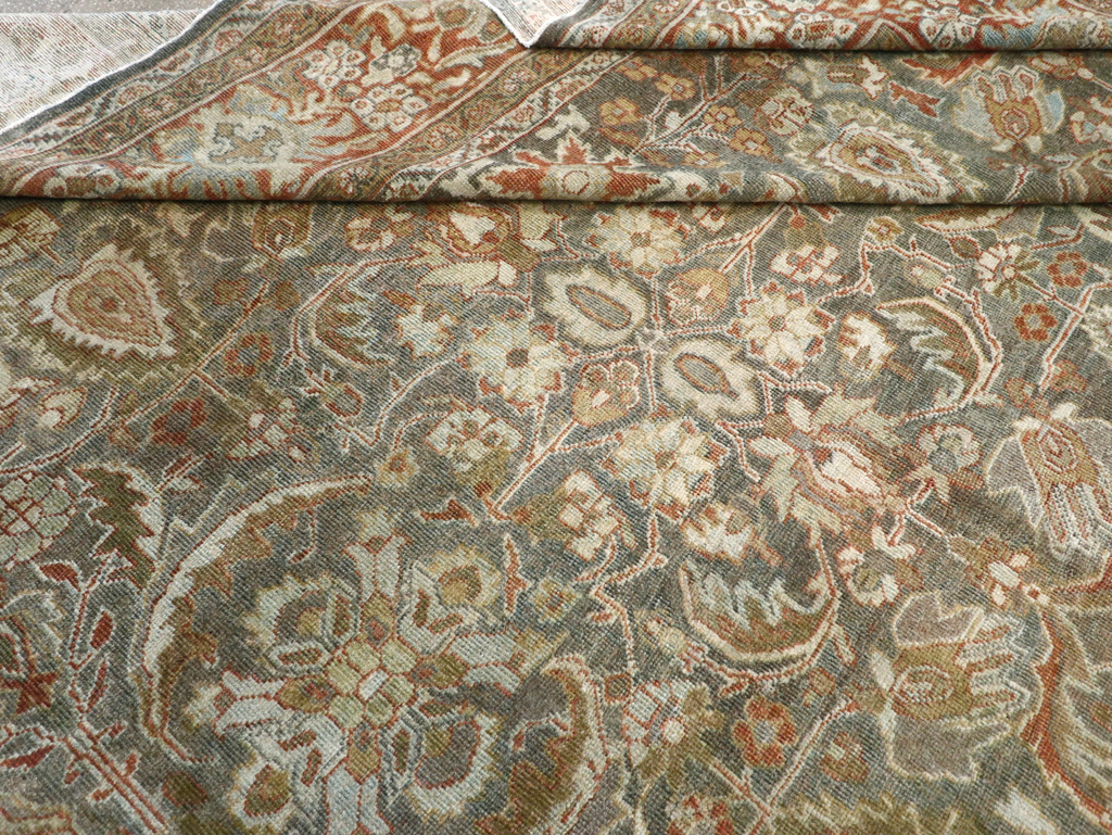 Antique Persian Mahal Carpet, No.21836 - Gsblank