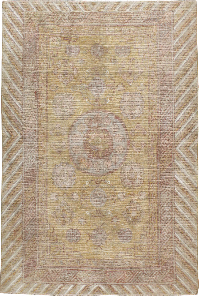 Antique East Turkestan Khotan Rug, No.21844 - Gsblank