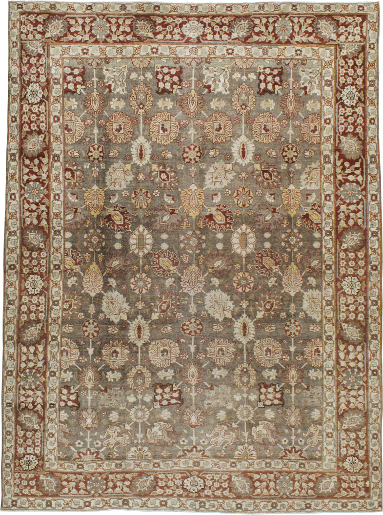 Antique Persian Tabriz Carpet, No.21850 - Gsblank