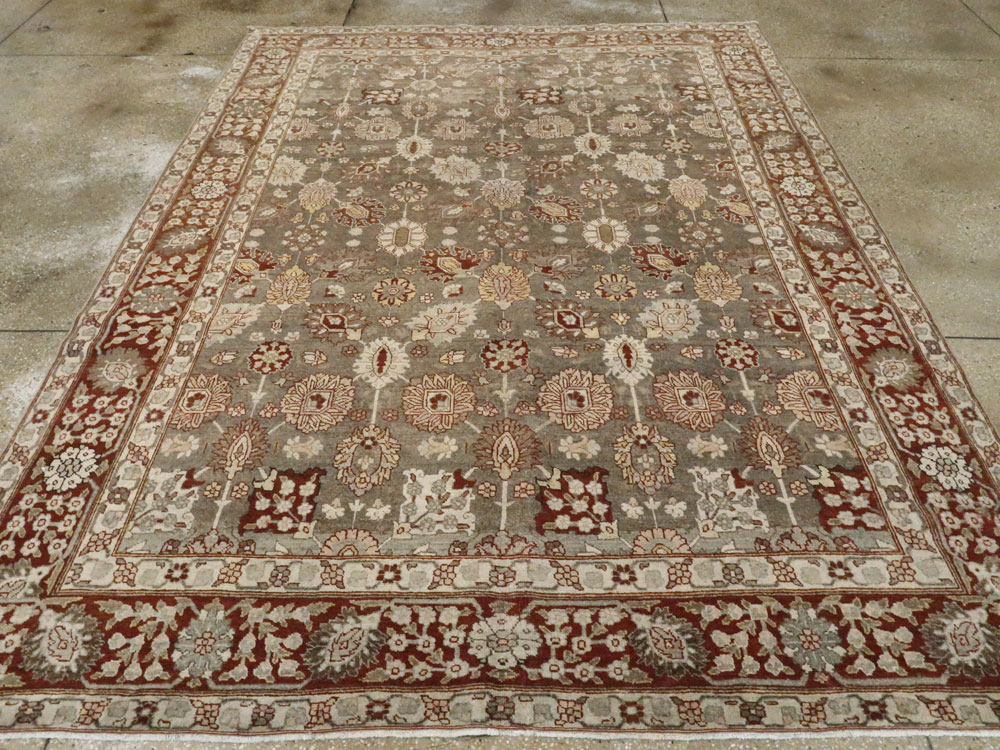 Antique Persian Tabriz Carpet, No.21850 - Gsblank