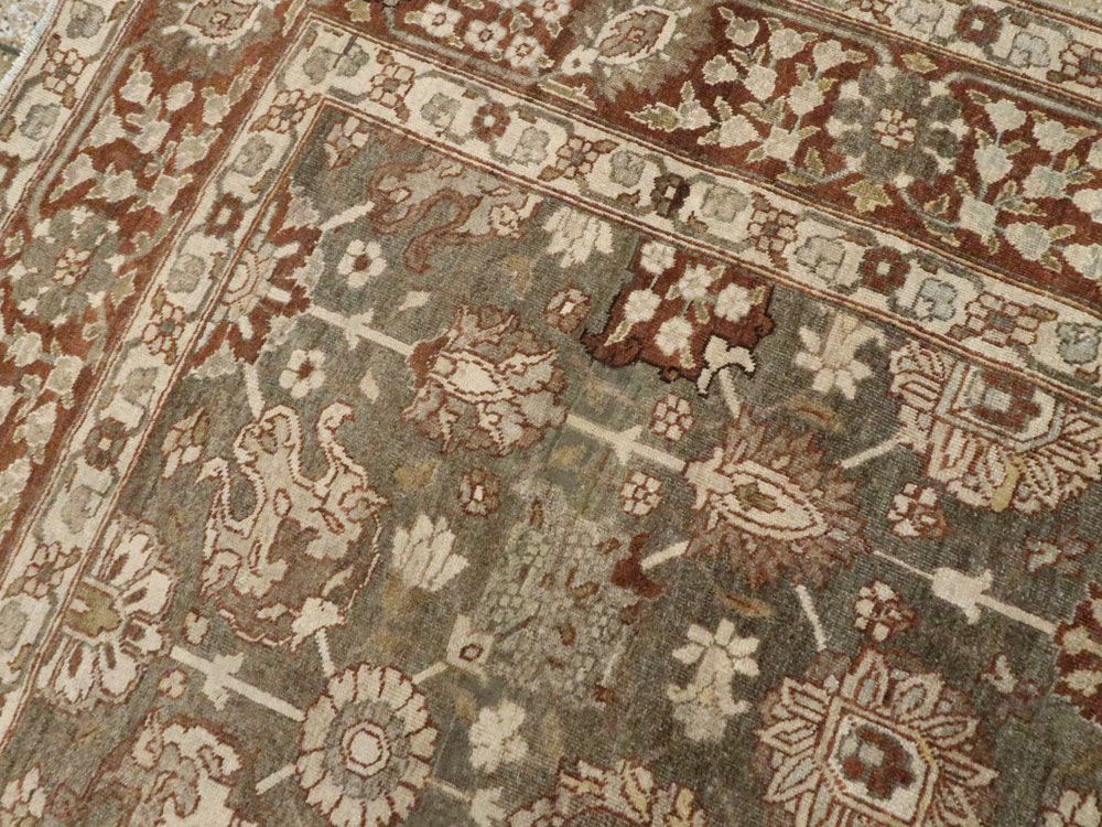 Antique Persian Tabriz Carpet, No.21850 - Gsblank