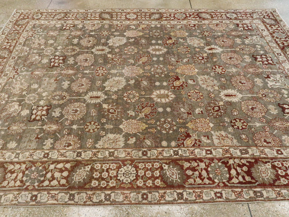 Antique Persian Tabriz Carpet, No.21850 - Gsblank