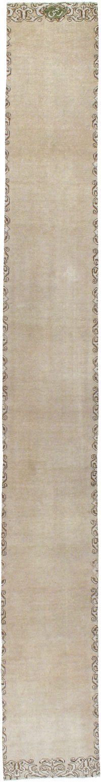 Vintage Persian Tabriz Runner, No.21855 - Gsblank