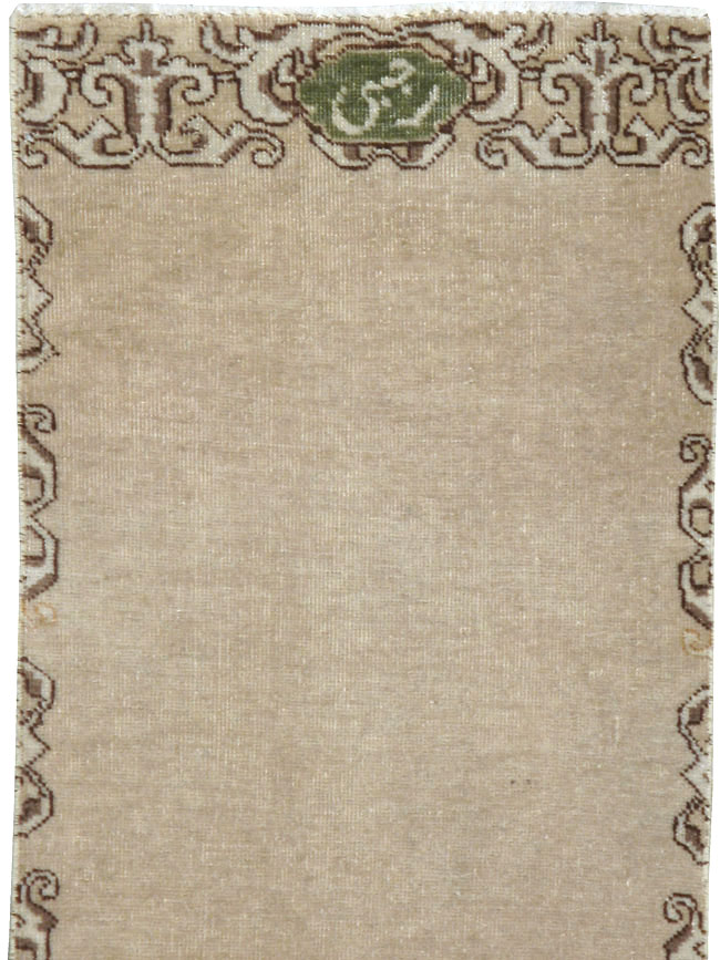 Vintage Persian Tabriz Runner, No.21855 - Gsblank