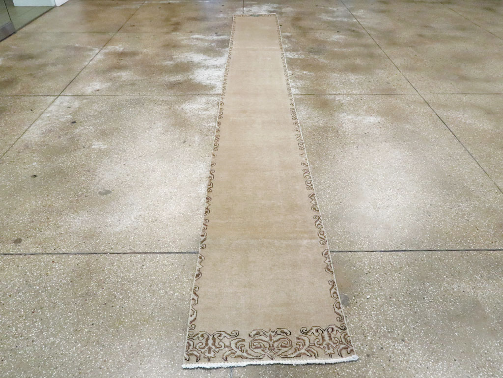 Vintage Persian Tabriz Runner, No.21855 - Gsblank