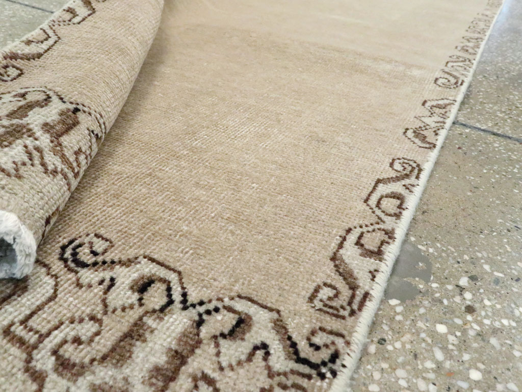 Vintage Persian Tabriz Runner, No.21855 - Gsblank