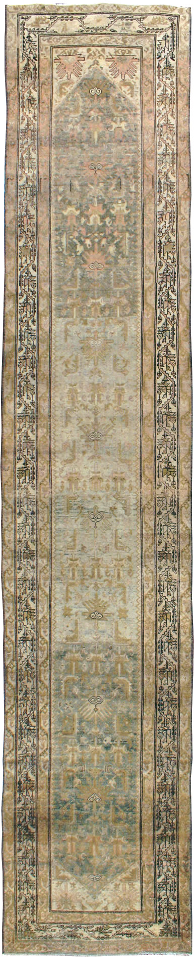 Vintage Persian Malayer Runner, No.21859 - Gsblank
