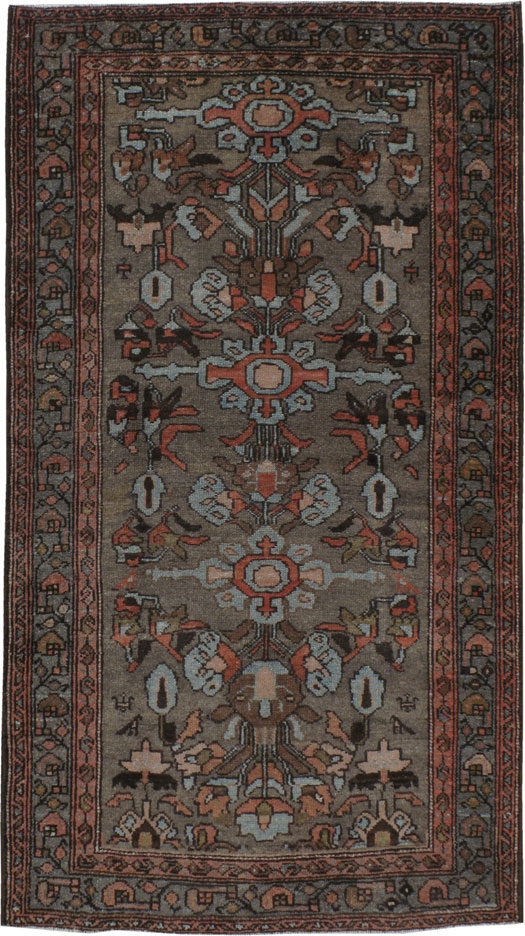 Vintage Persian Malayer Rug, No.21861 - Gsblank