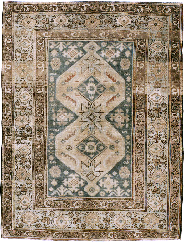 Vintage Persian Malayer Rug, No.21864 - Gsblank