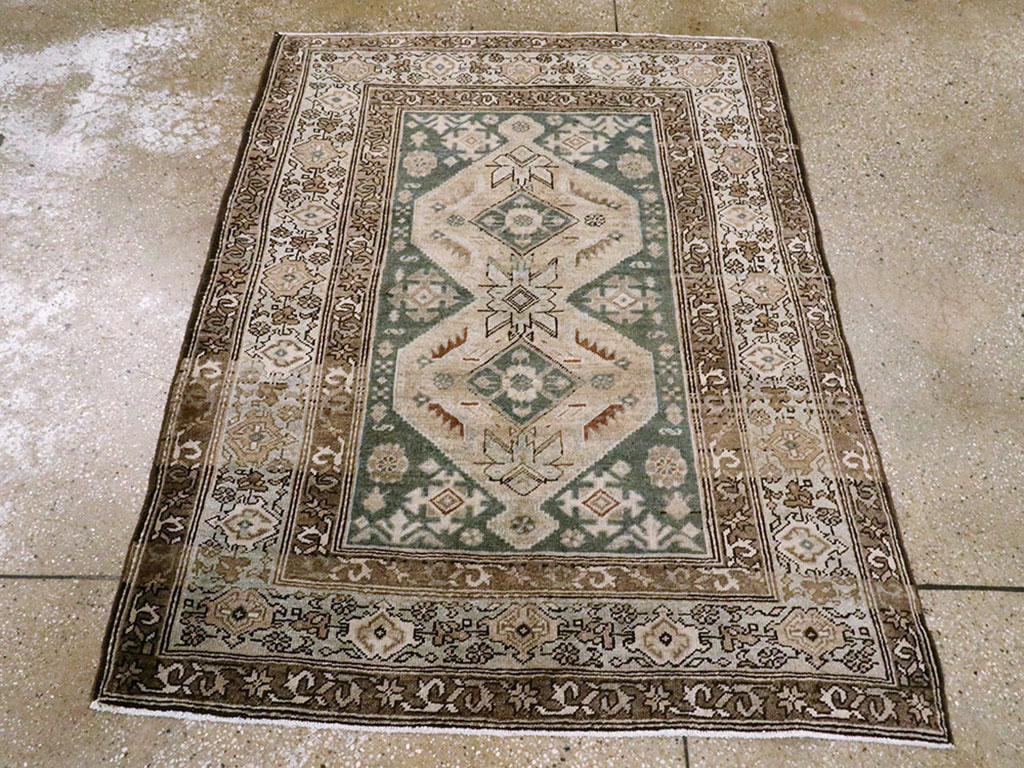 Vintage Persian Malayer Rug, No.21864 - Gsblank