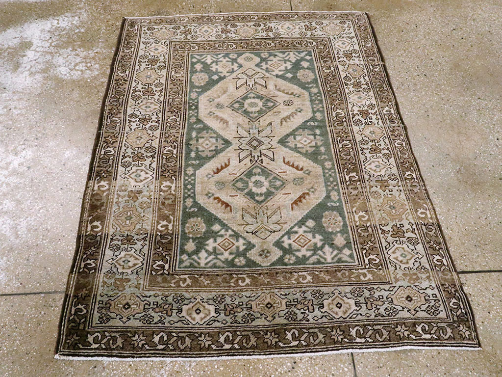 Vintage Persian Malayer Rug, No.21864 - Gsblank