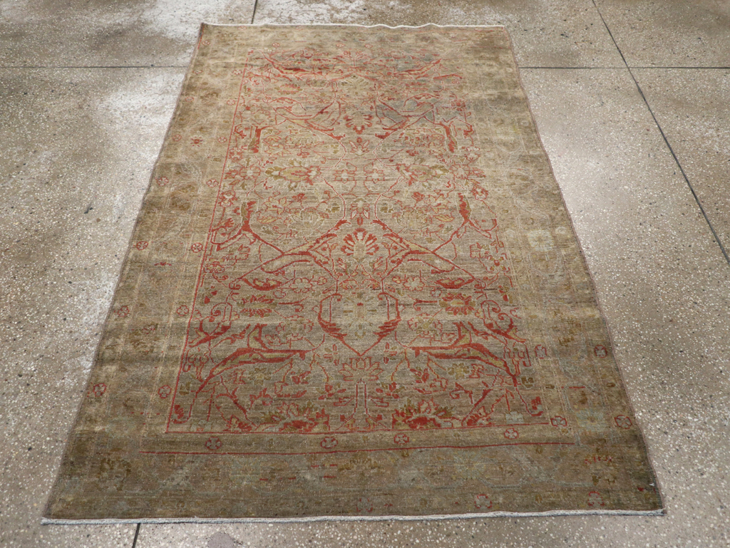 Vintage Persian Malayer Rug, No.21867 - Gsblank