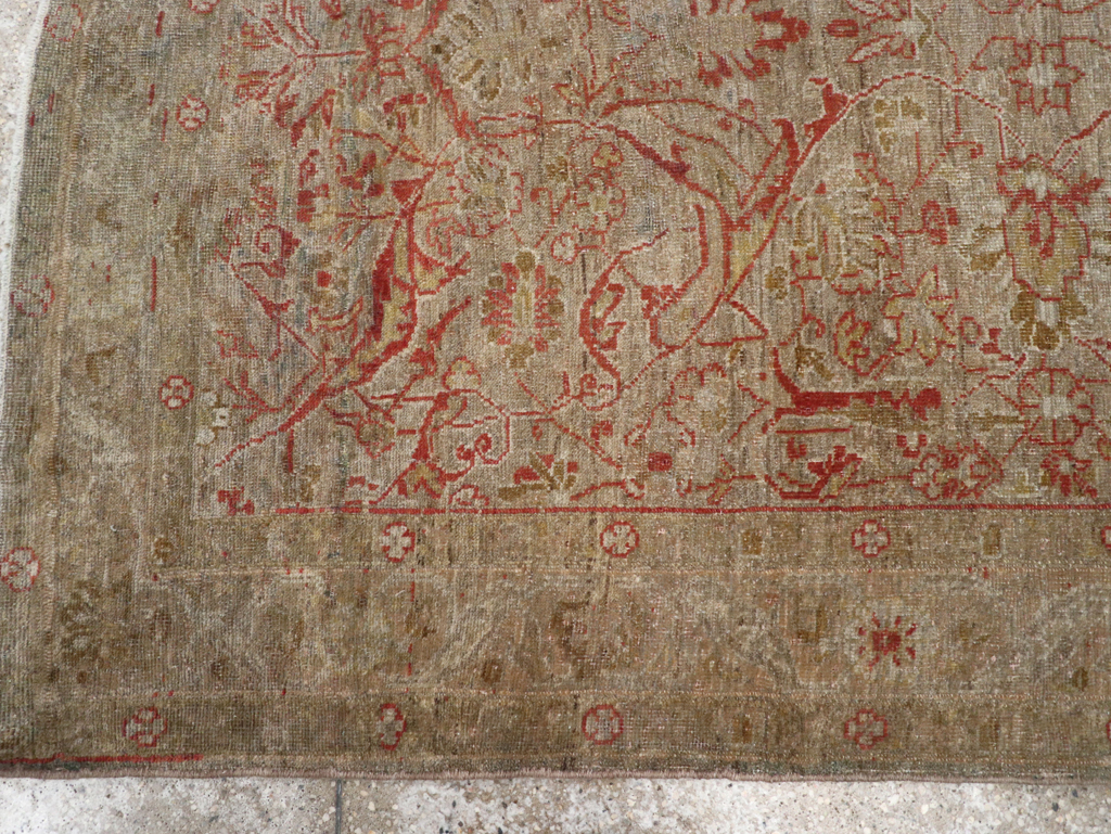 Vintage Persian Malayer Rug, No.21867 - Gsblank