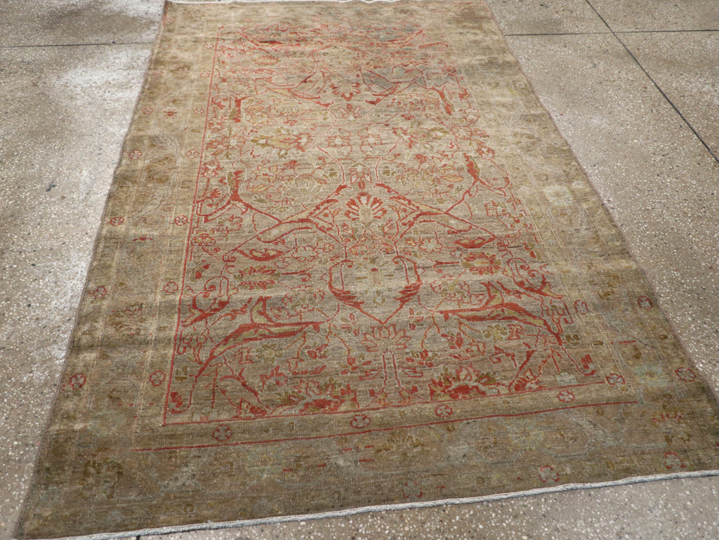 Vintage Persian Malayer Rug, No.21867 - Gsblank