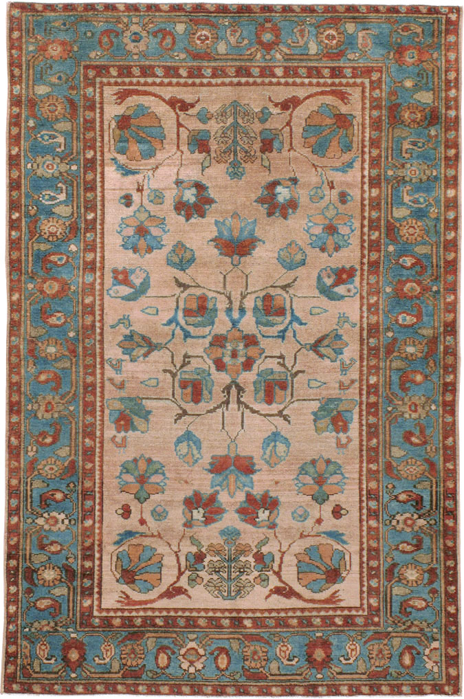 Vintage Persian Malayer Rug, No.21869 - Gsblank